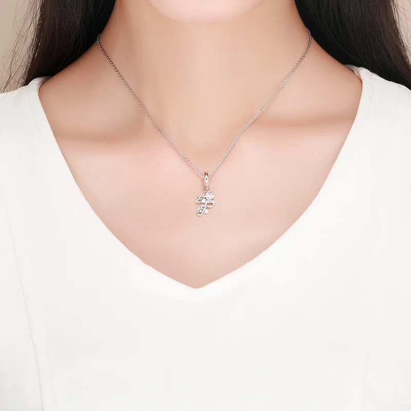 (imagem para) Charm Pendente Vida amorosa estilo Pandora - SCC907 - Visualizar 5