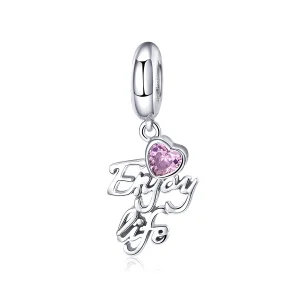 (imagem para) Charm Pendente Vida amorosa estilo Pandora - SCC907