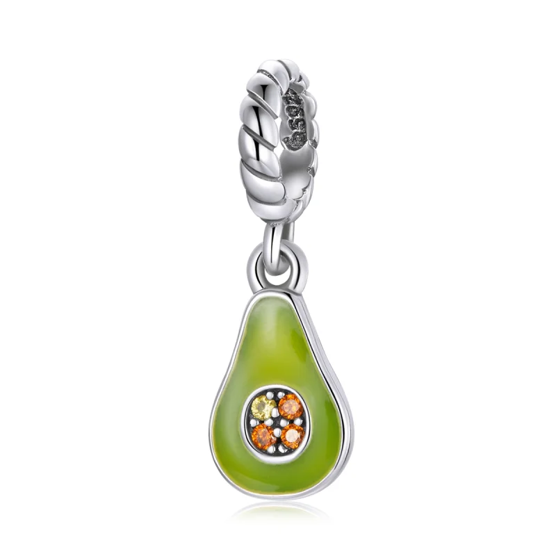 (imagem para) Pandora Style Avocado Dangle - BSC472