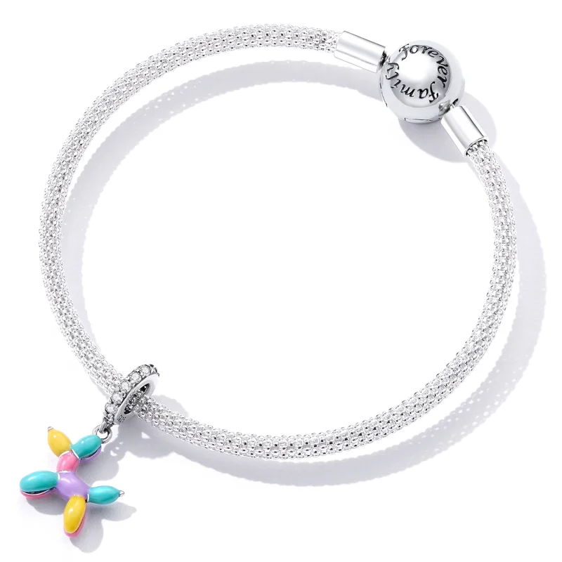 (imagem para) Pandora Style Balloon Puppy Dangle - SCC2217 - Visualizar 4