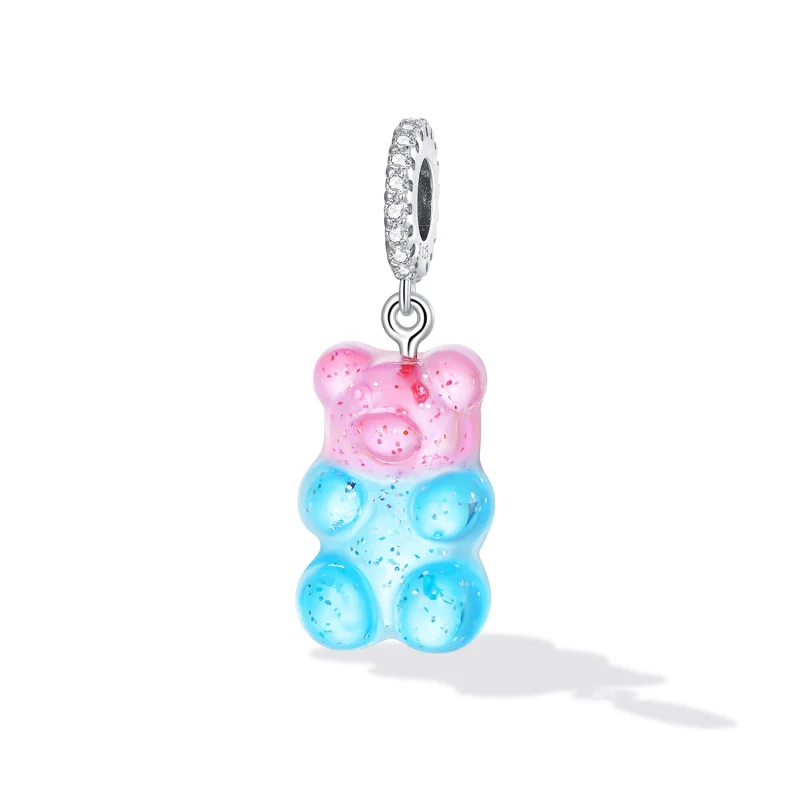 (imagem para) Pandora Style Candy Bear Dangle - SCC2221 - Visualizar 2