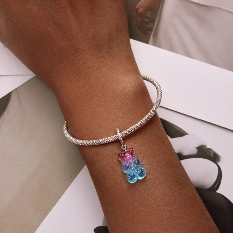 (imagem para) Pandora Style Candy Bear Dangle - SCC2221 - Visualizar 6