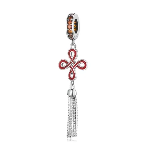 (imagem para) Pandora Style Chinese Knot Dangle - SCC2069