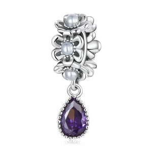 (imagem para) Pandora Style Classical Water Drop Dangle - SCC2180