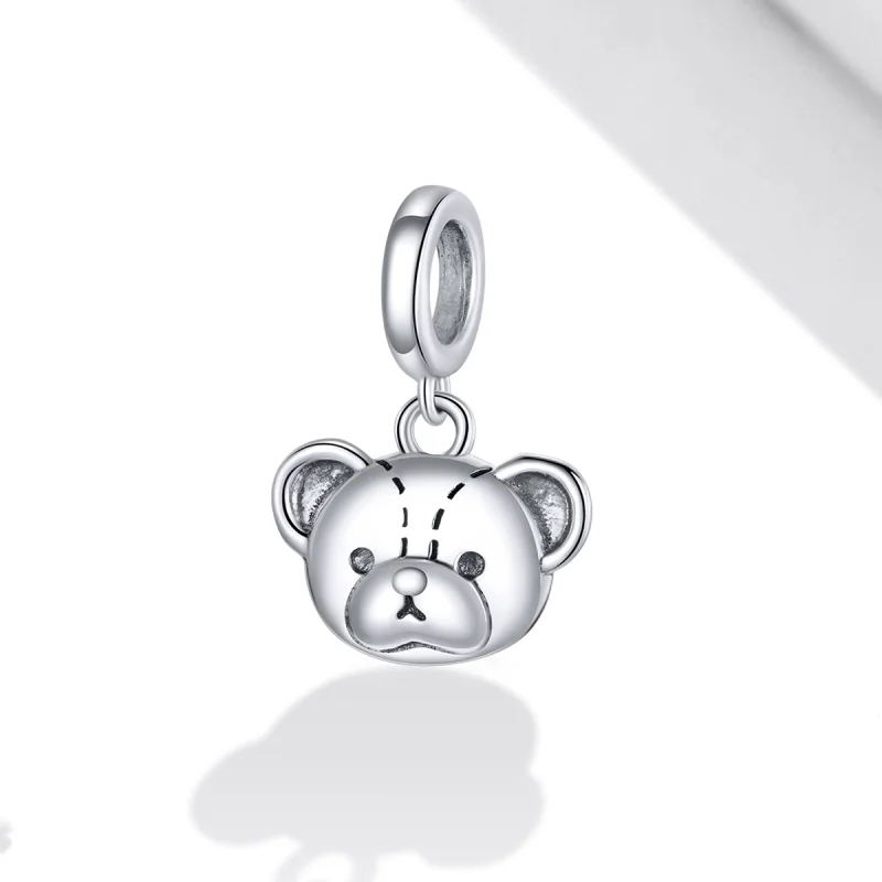 (imagem para) Pandora Style Cute Bear Dangle - SCX120-L - Visualizar 2