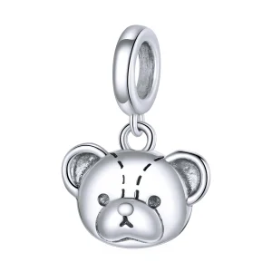 (imagem para) Pandora Style Cute Bear Dangle - SCX120-L