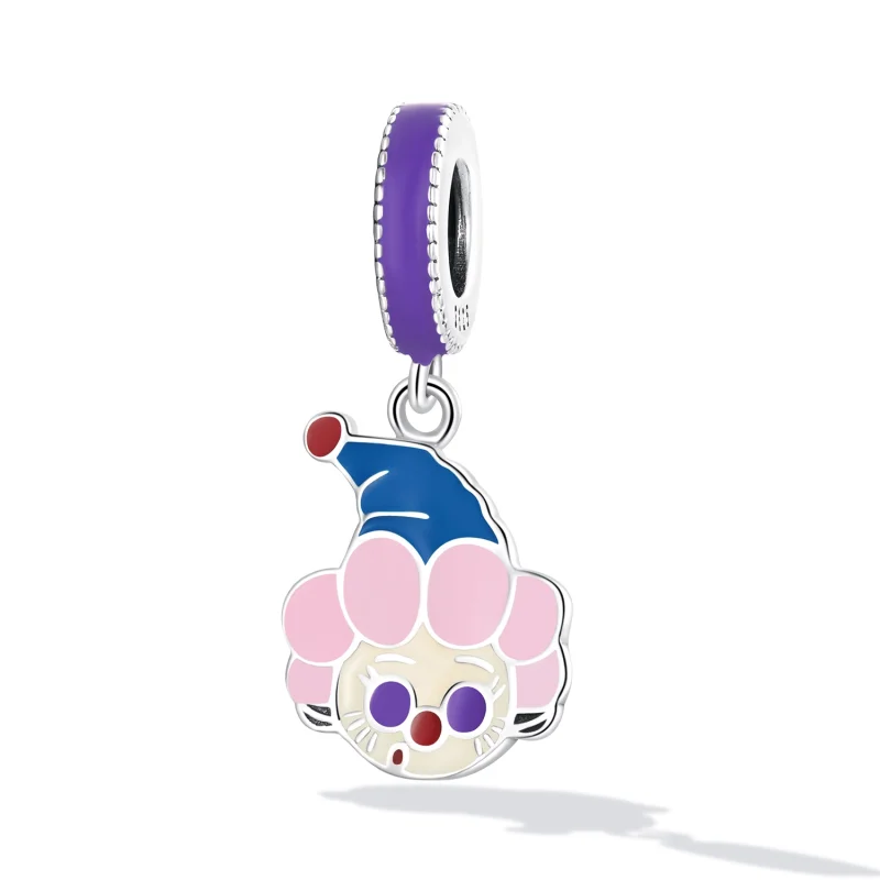 (imagem para) Pandora Style Cute Clown Dangle - SCC2236 - Visualizar 2