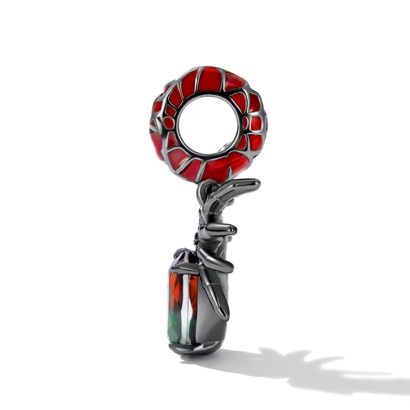 (imagem para) Pandora Style Dark Spider Dangle - SCC2292 - Visualizar 3