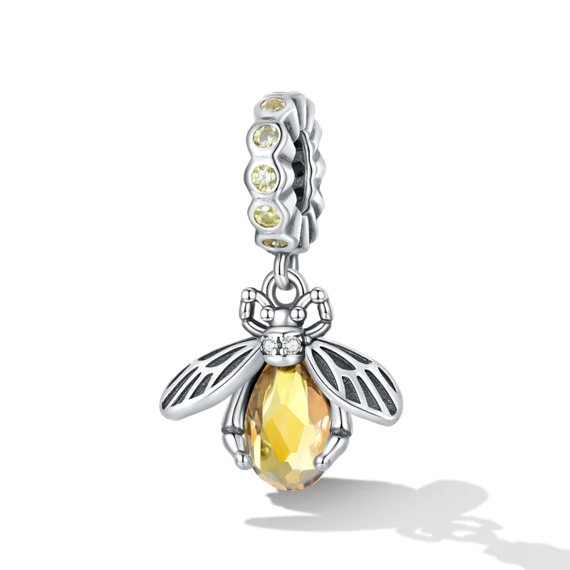 (imagem para) Pandora Style Delicate Bee Dangle - SCC2293 - Visualizar 2