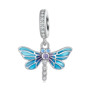 (imagem para) Pandora Style Dragonfly Dangle - BSC665