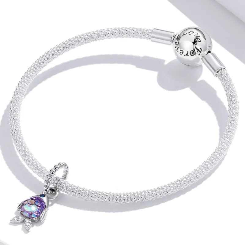 (imagem para) Pandora Style Dream Fish Dangle - SCC2033 - Visualizar 3