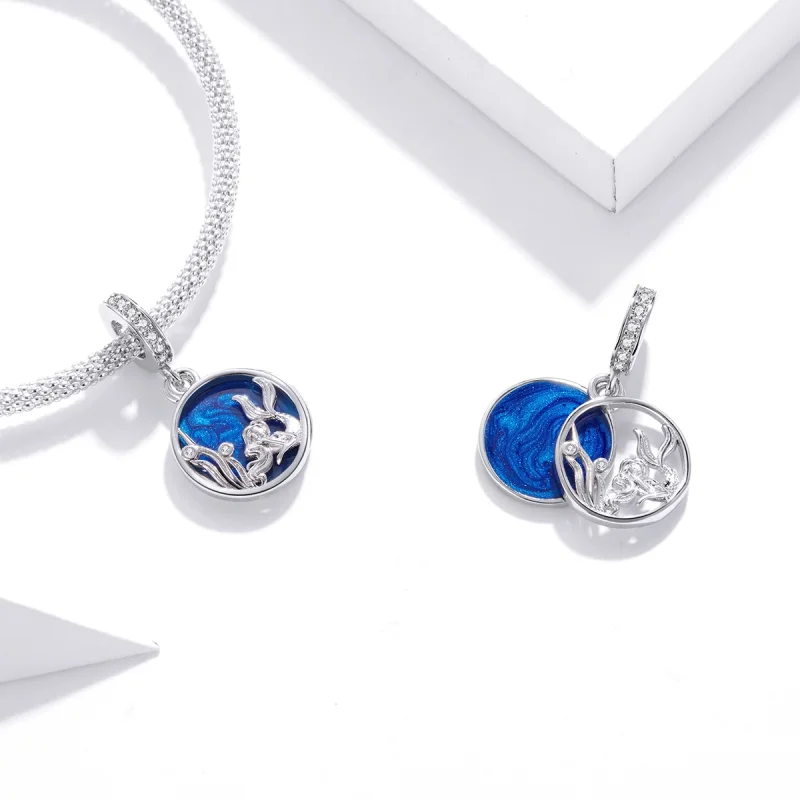 (imagem para) Pandora Style Dream Ocean Dangle - SCC1586 - Visualizar 3