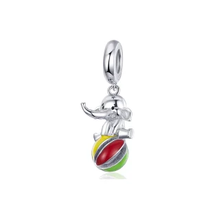 (imagem para) Pandora Style Elephant Dangle - BSC091