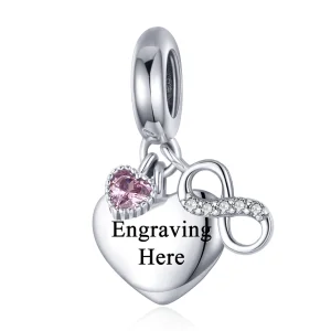 (imagem para) Pandora Style Endless Love Dangle - SCC1922