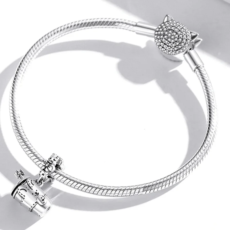 (imagem para) Pandora Style Exquisite Girls Water Cup Dangle - SCC2047 - Visualizar 3