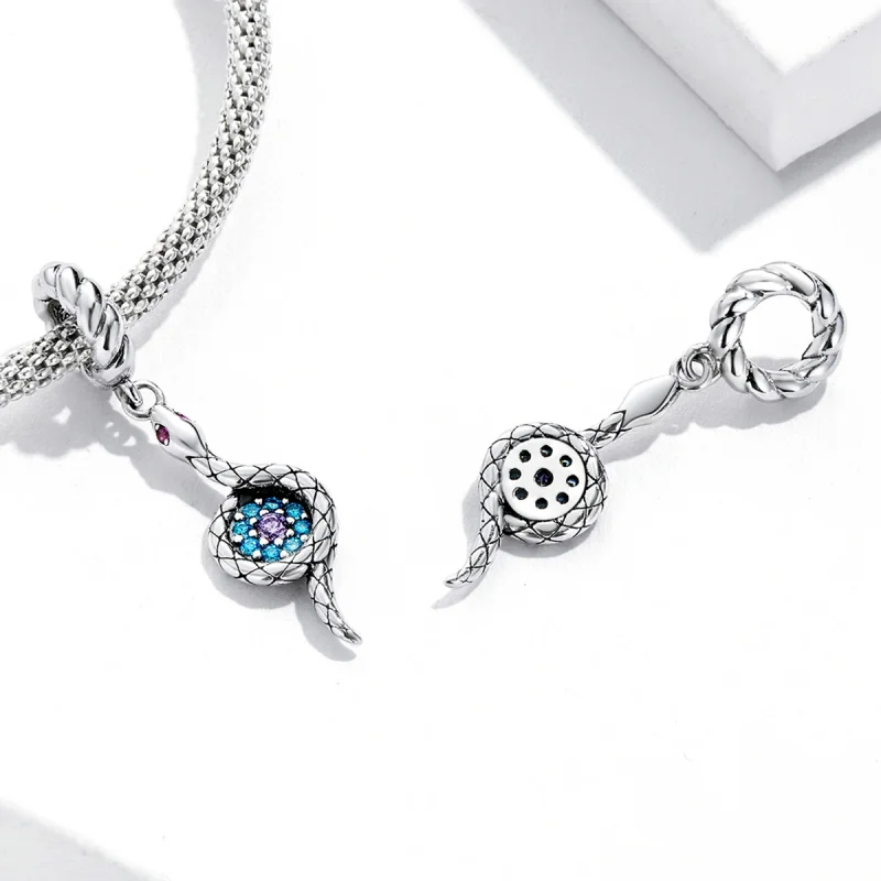 (imagem para) Pandora Style Eye of The Serpent Demon Dangle - SCC2161 - Visualizar 4