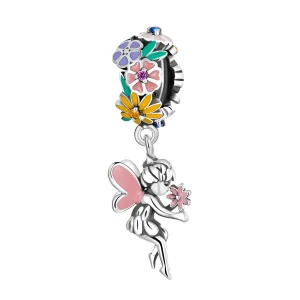 (imagem para) Pandora Style Flower Elf Dangle - BSC592