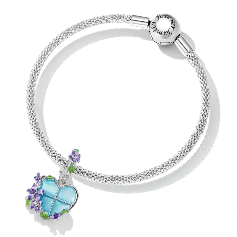 (imagem para) Pandora Style Flower Window Dangle - SCC2323 - Visualizar 5
