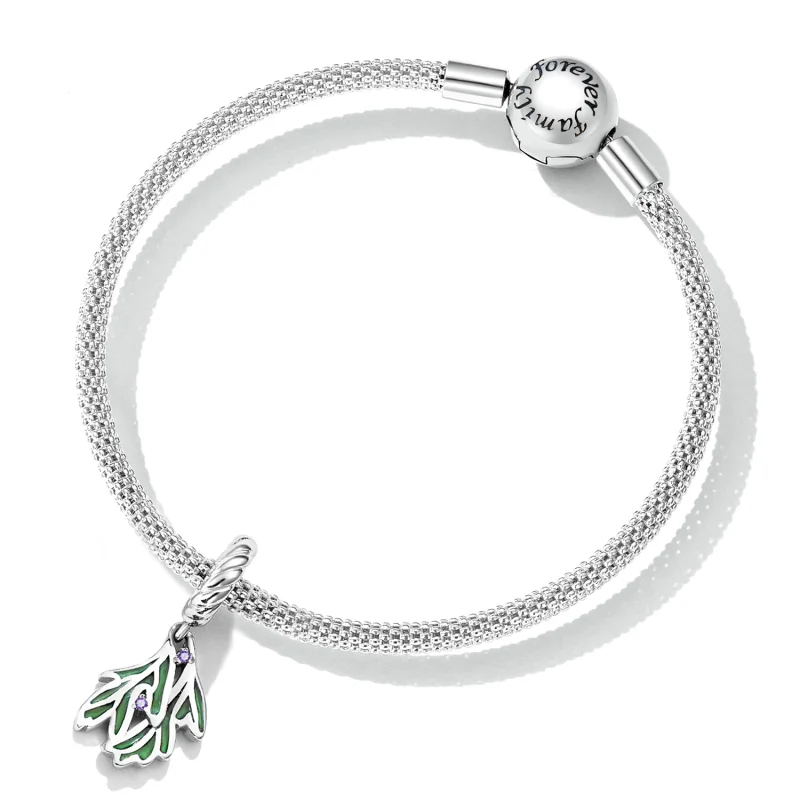 (imagem para) Pandora Style Fresh Leaves Dangle - SCC2295 - Visualizar 5