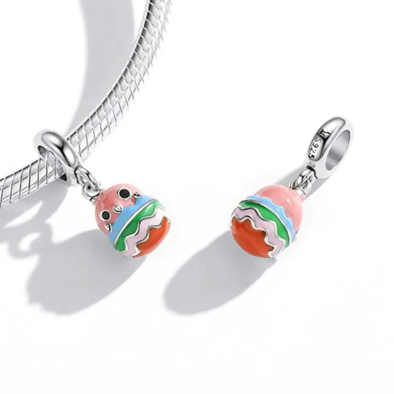 (imagem para) Pandora Style Funny Bird Dangle - SCC1935 - Visualizar 4