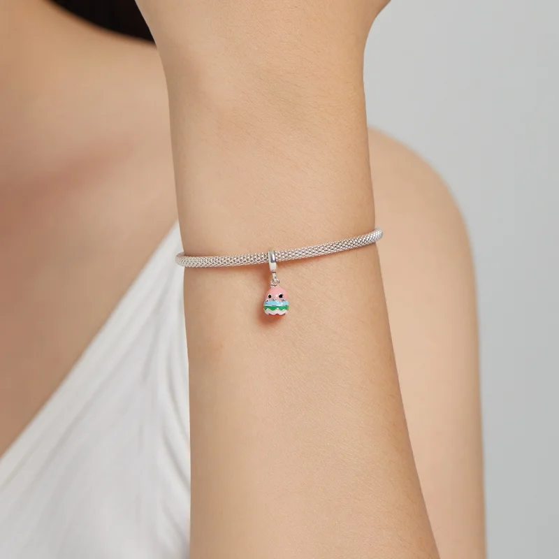 (imagem para) Pandora Style Funny Bird Dangle - SCC1935 - Visualizar 5