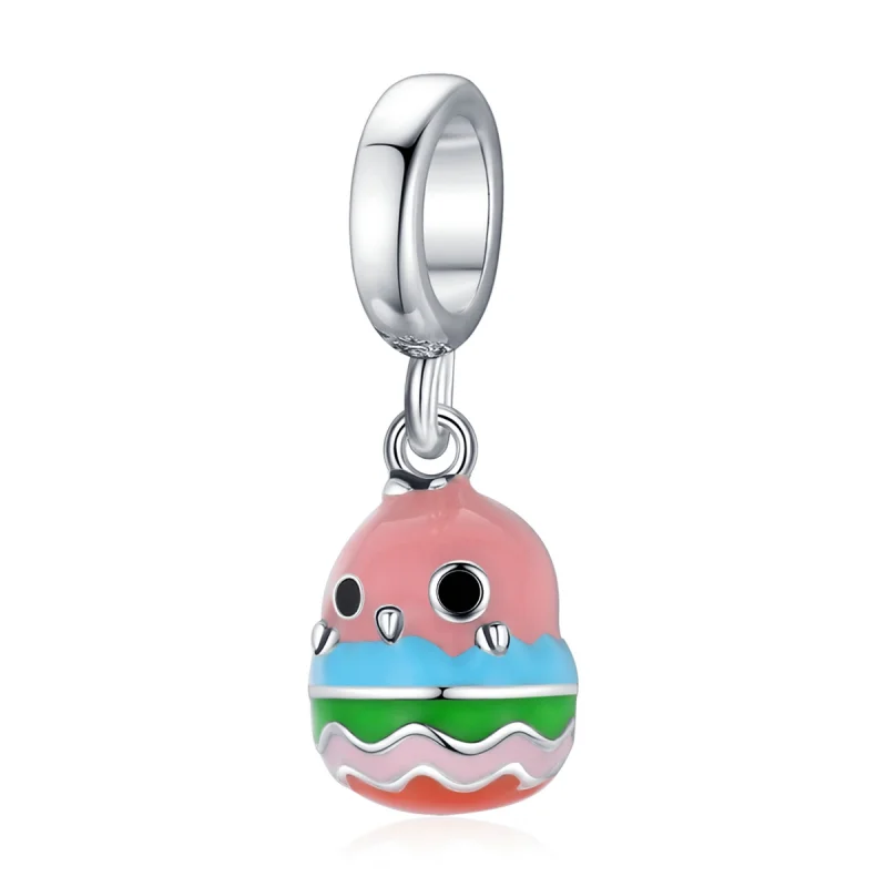 (imagem para) Pandora Style Funny Bird Dangle - SCC1935