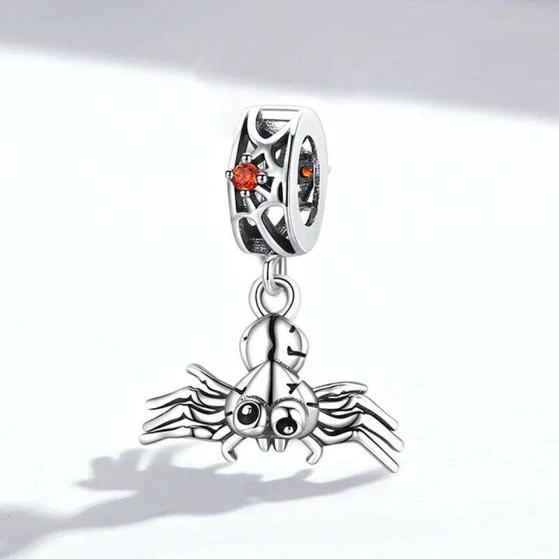 (imagem para) Pandora Style Funny Spider Dangle - SCC1959 - Visualizar 2