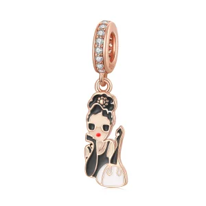 (imagem para) Pandora Style Goddess Hepburn Dangle - BSC641