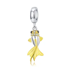 (imagem para) Pandora Style Golden Koi Dangle - BSC127