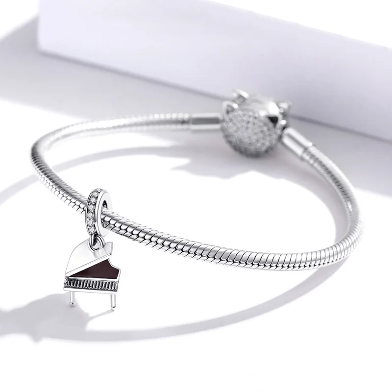 (imagem para) Pandora Style Grand Piano Dangle - SCC1733 - Visualizar 3