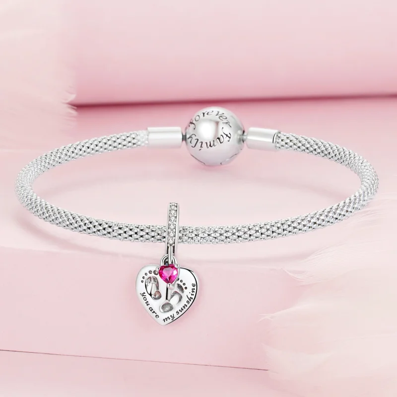 (imagem para) Pandora Style Growing Up Dangle - BSC686 - Visualizar 3