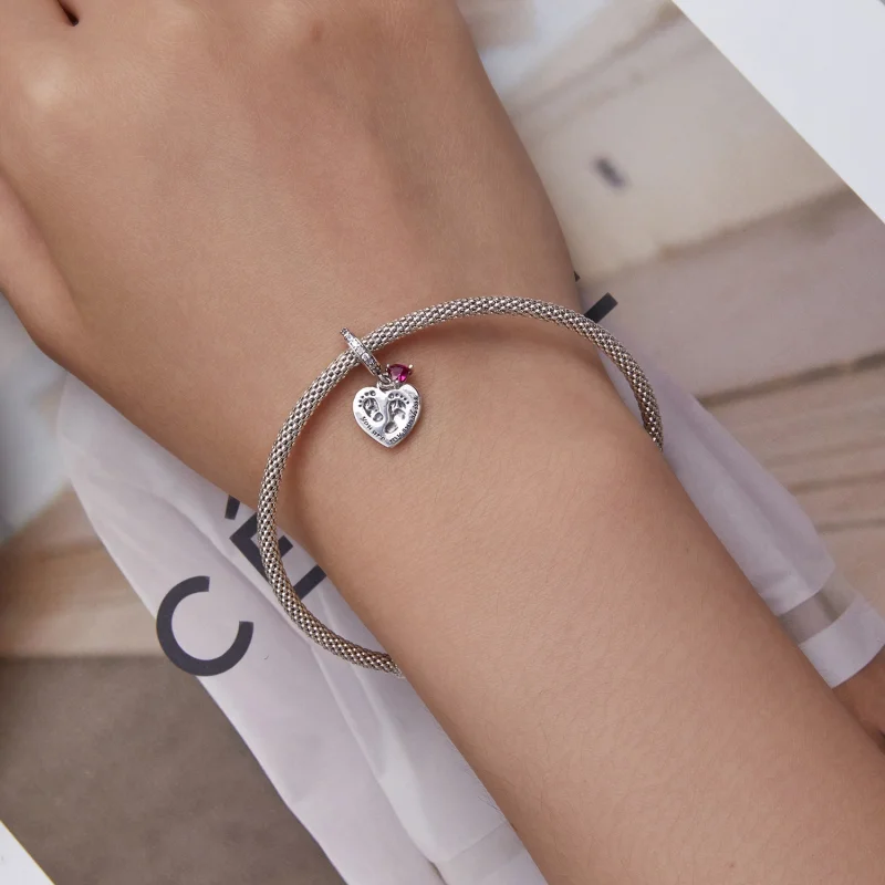 (imagem para) Pandora Style Growing Up Dangle - BSC686 - Visualizar 5