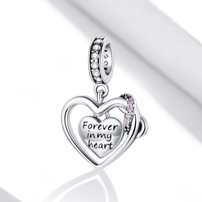 (imagem para) Pandora Style Infinite Love Dangle - BSC482 - Visualizar 2