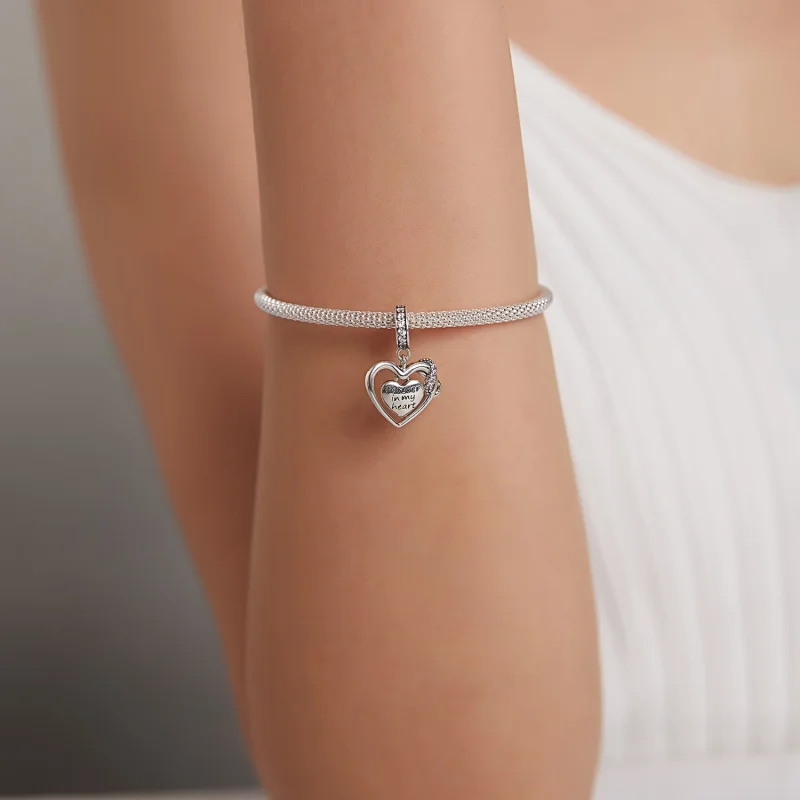 (imagem para) Pandora Style Infinite Love Dangle - BSC482 - Visualizar 5
