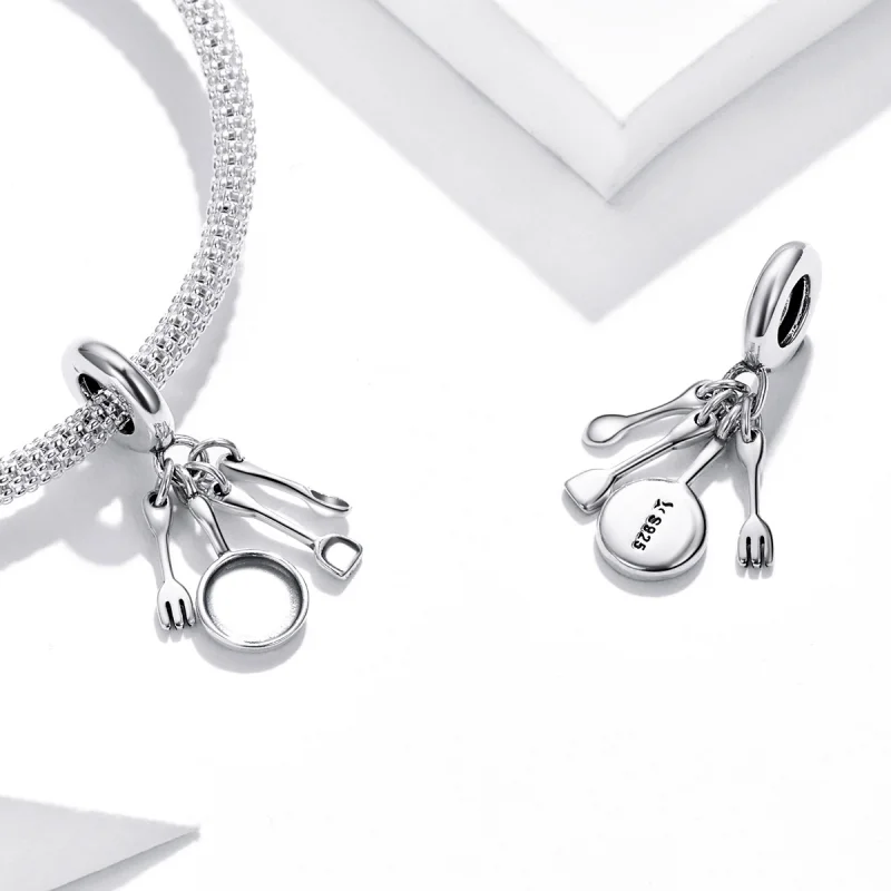 (imagem para) Pandora Style Kitchen Set Dangle - SCC1888 - Visualizar 4