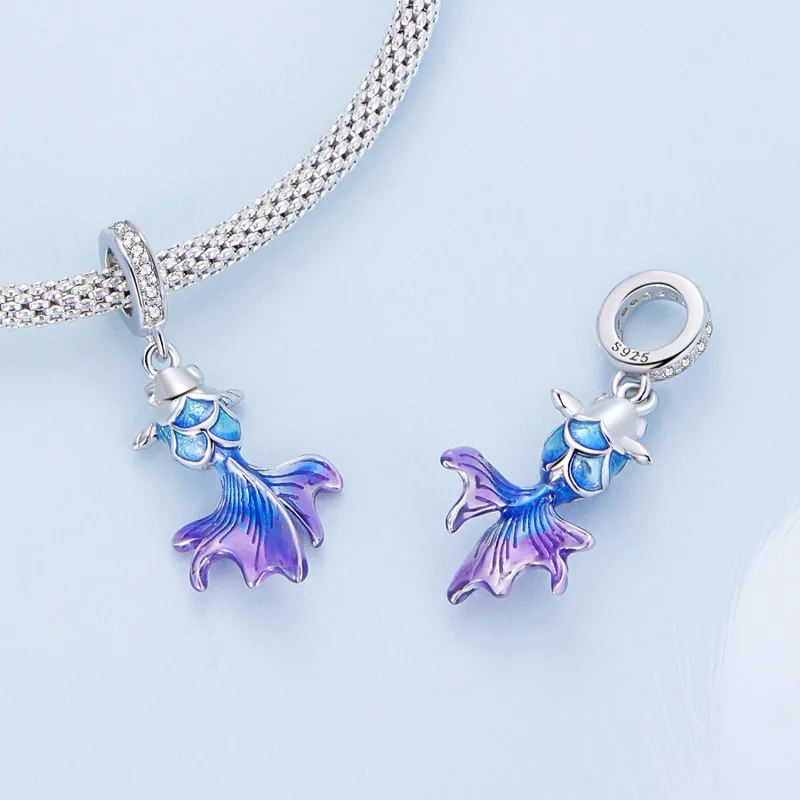 (imagem para) Pandora Style Koi Carp Dangle - BSC684 - Visualizar 4
