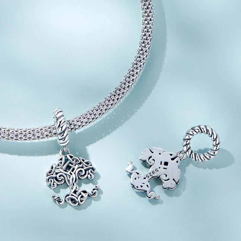 (imagem para) Pandora Style Life Tree Dangle - SCC2360 - Visualizar 4