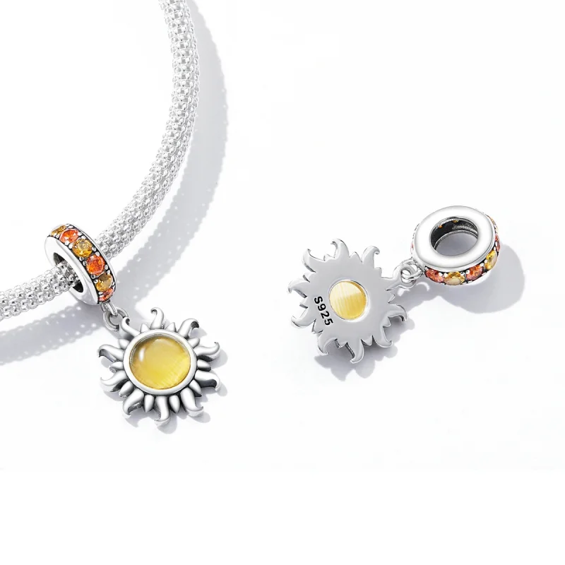 (imagem para) Pandora Style Little Sun Dangle - SCC2210 - Visualizar 4