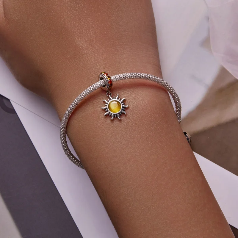 (imagem para) Pandora Style Little Sun Dangle - SCC2210 - Visualizar 6