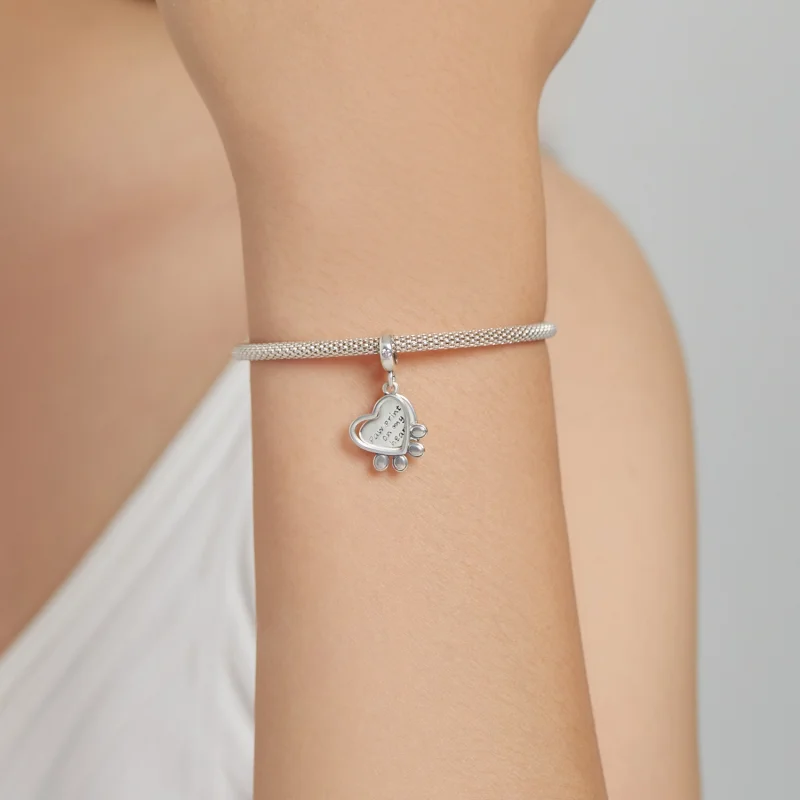 (imagem para) Pandora Style Love Claws Dangle - BSC511 - Visualizar 5