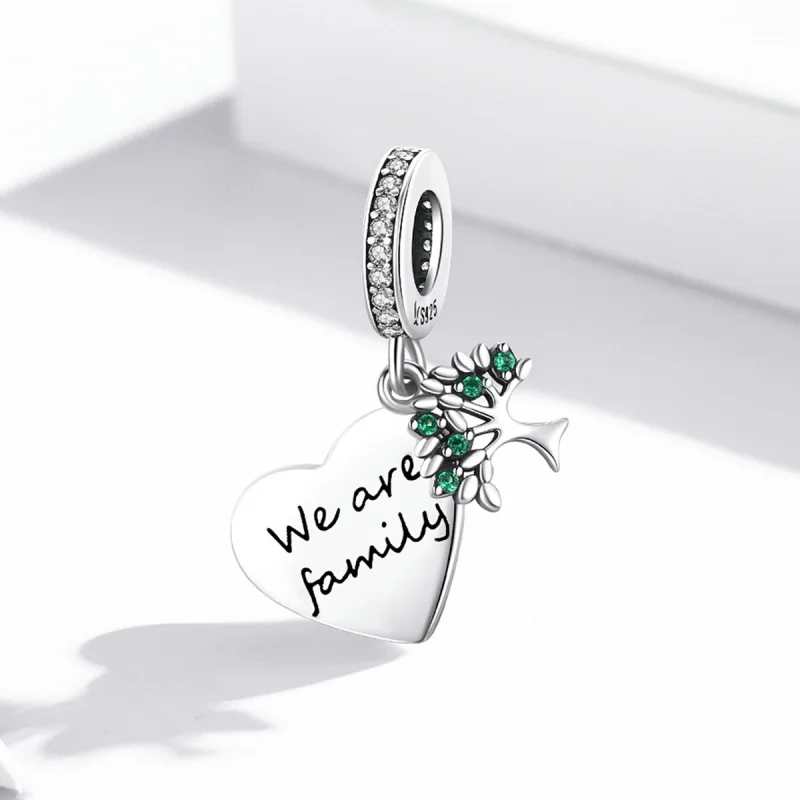 (imagem para) Pandora Style Love Tree of Life Dangle - SCC2104 - Visualizar 2