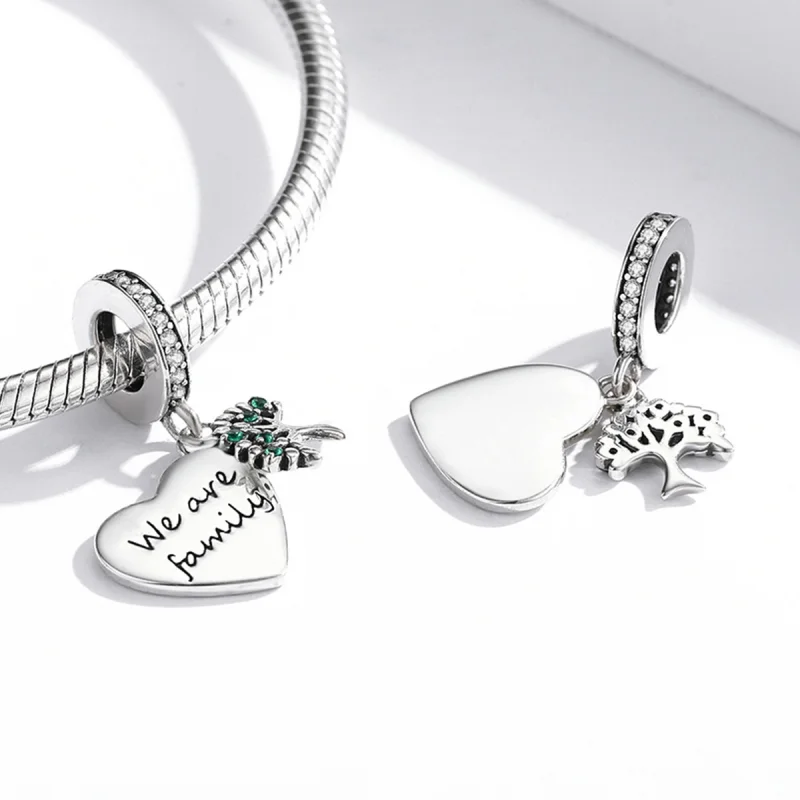 (imagem para) Pandora Style Love Tree of Life Dangle - SCC2104 - Visualizar 4