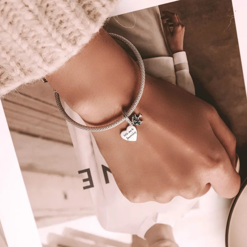 (imagem para) Pandora Style Love Tree of Life Dangle - SCC2104 - Visualizar 6