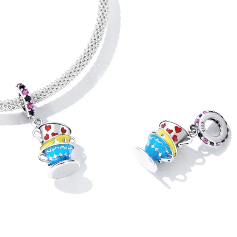 (imagem para) Pandora Style Magic Cup Dangle - SCC2244 - Visualizar 4