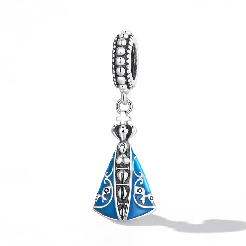 (imagem para) Pandora Style Our Lady of Aparecida Dangle - SCC2238 - Visualizar 2