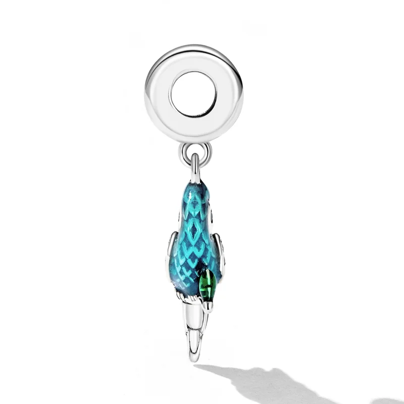 (imagem para) Pandora Style Parrot Dangle - SCC2271 - Visualizar 3