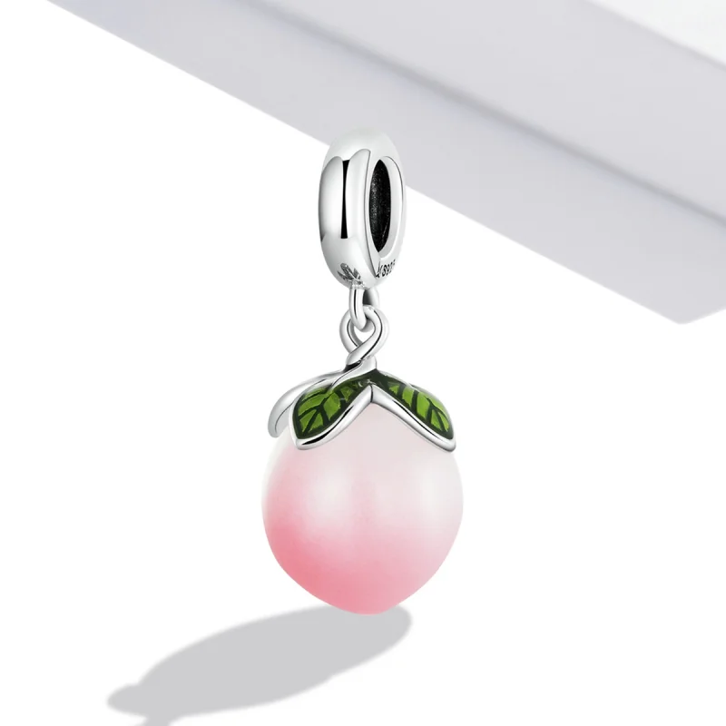 (imagem para) Pandora Style Peaches Dangle - SCC2177 - Visualizar 2