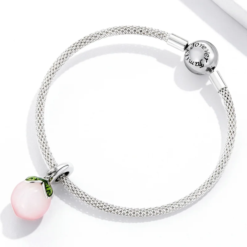 (imagem para) Pandora Style Peaches Dangle - SCC2177 - Visualizar 3