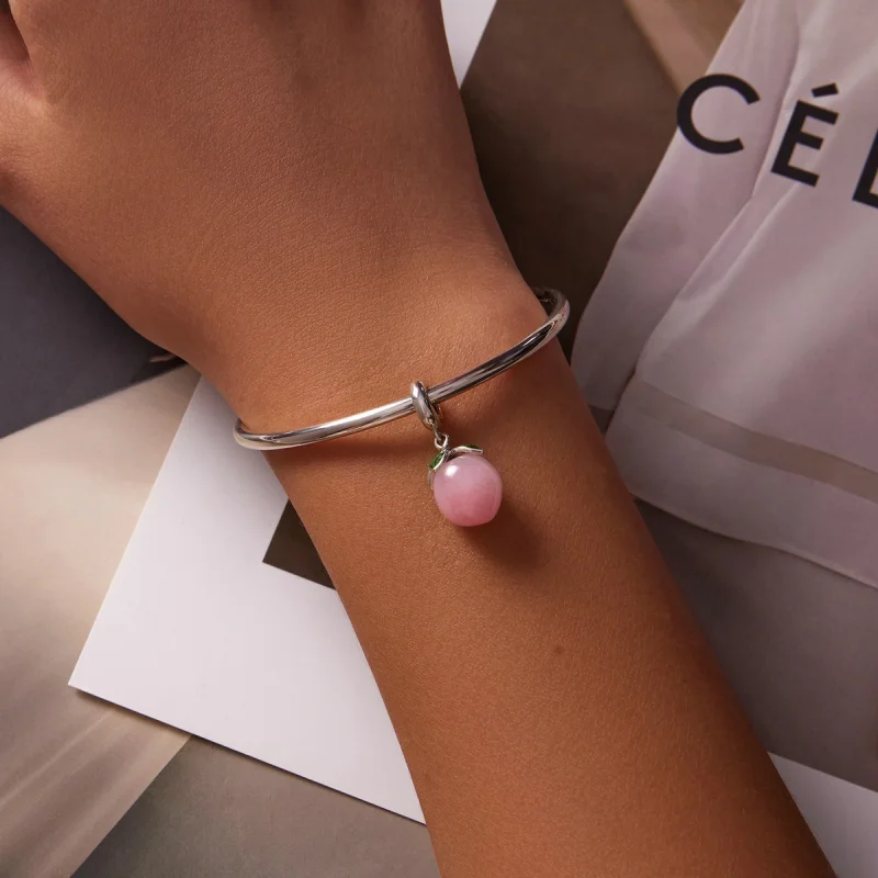 (imagem para) Pandora Style Peaches Dangle - SCC2177 - Visualizar 5