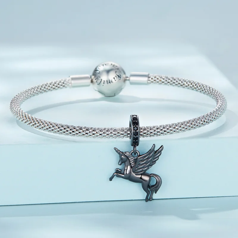 (imagem para) Pandora Style Pegasus Dangle - SCC2389 - Visualizar 3